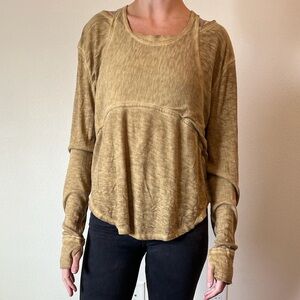 Free People Movement long sleep top